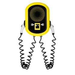 Ladestander til elbil med betaling. Mobilepay og kortbetaling