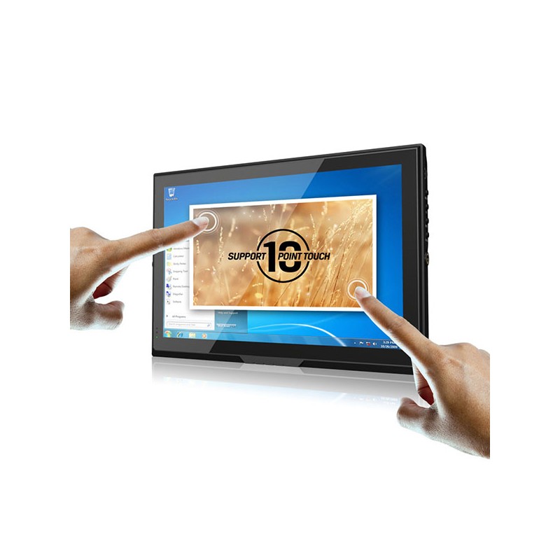 10" TFT HDMI, VGA, video multi touch VESA