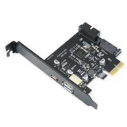 PCI Express kort til 19-pin USB 3.0 stik
