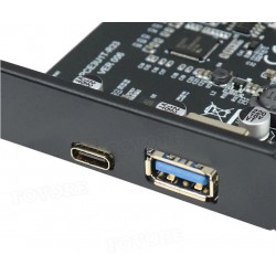 PCI Express kort til 19-pin USB 3.0 stik