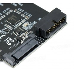 PCI Express kort til 19-pin USB 3.0 stik