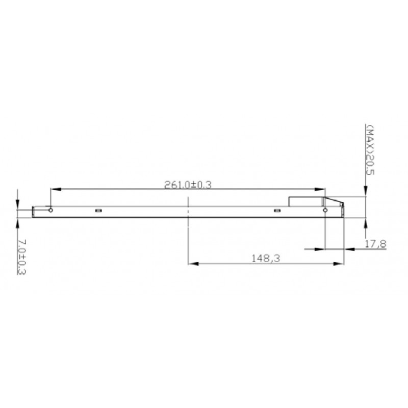 17" TFT-skærm, der kan læses i sollys - Lav effekt og høj definition