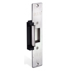 Elektronisk låseblik til dørkarm. 38 mm El-slutblik med monitorfunktion. 12VDC 300mA