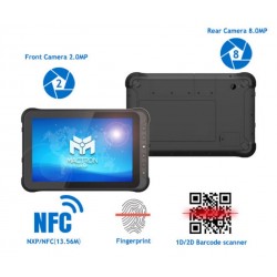 10.1 Industriel tablet: Support Windows 11, 700nits, kamera, RFID, stregkodescanner | IP65