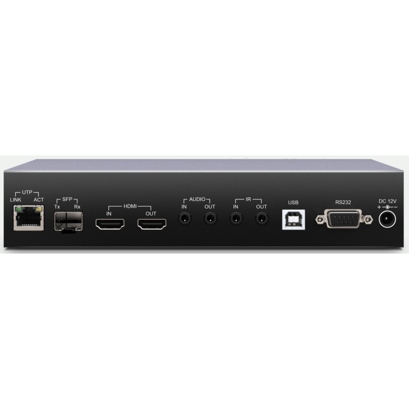 4K@30Hz HDMI KVM Extender sender over IP / punkt til punkt med RJ45 (150m) eller Fiber (60km)