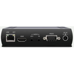 4K@30Hz 4:4:4 HDMI KVM modtager af HDMI video over IP / punkt til punkt med RJ45. PoE
