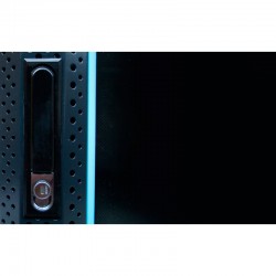 22U 19" rack cabinet with glass door and lock