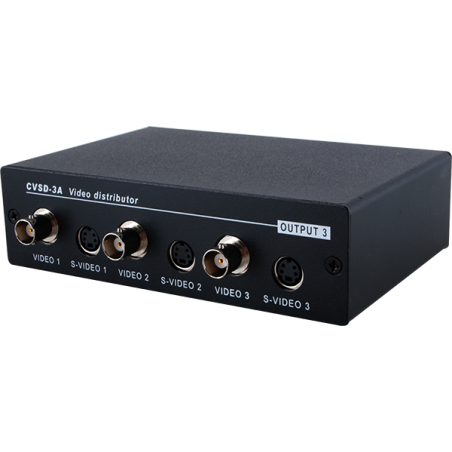Composite Video Splitter med 3 BNC udgange