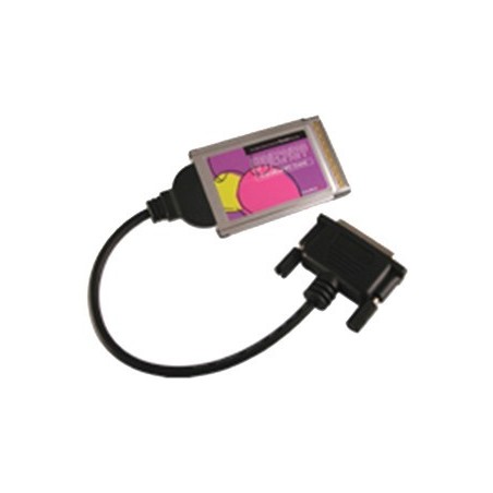 PCMCIA kort med LPT Parallel port DB25