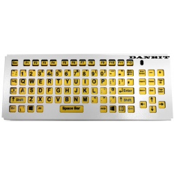 Metal cover til stort tastatur KEY LARGE