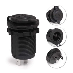 12V USB Cigarudtag til Bil, båd, traktor, vandtæt, støvtæt rundt