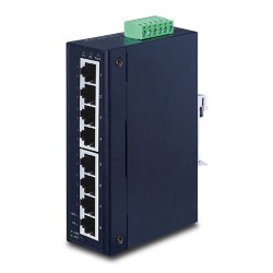 8-Port Managed DIN Mount Switch - Hurtig gendannelse og redundans