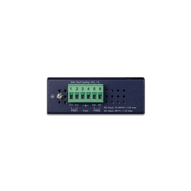 8-Port Managed DIN Mount Switch - Hurtig gendannelse og redundans