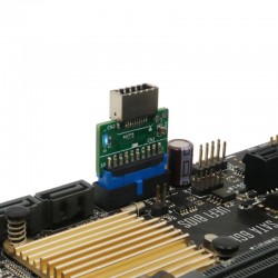 USB 3.0 IDC 19-Pin to USB 3.1 Type-E Adapter cable - 10Gbps Transfer