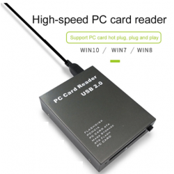 PCMCIA læser til USB port. ATA Compact flash PC CARD reader,