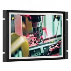 15" Industriel Touchskærm open frame eller panelmontering 300cd/m2, Vesa, touch HDMI, VGA, DVI, A/V