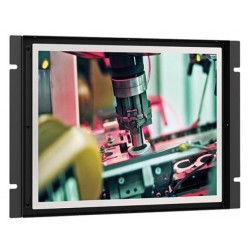 15" Industriel Touchskærm open frame eller panelmontering 300cd/m2, Vesa, touch HDMI, VGA, DVI, A/V