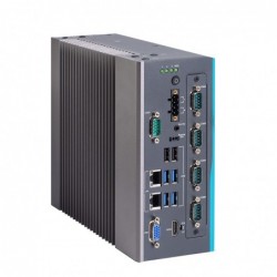 Industriel PC i3, i5,i7 fanless, til DIN skinne montage, VGA, HDMI, Isoleret RS232,422,485 Chipset Q370