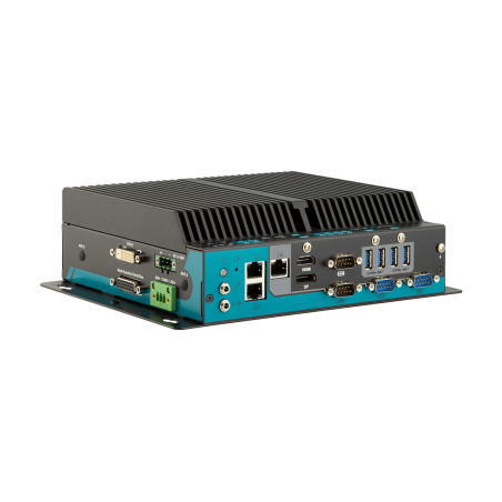 Embedded PC Fanless, i7, 4xRS232, DP,HDMI, TPM 2.0  Secure Boot, POE, Digtal I/O wide temperature