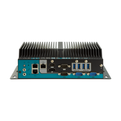 Indlejret pc uden blæser, i7, 4xRS232, DP, HDMI, TPM 2.0 sikker opstart, POE, digital I/O med bred temperatur