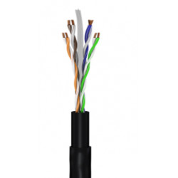 Outdoor network cable UTP unshielded Cat6 UV resistant large temperature range