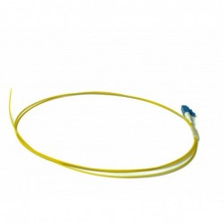 Pigtail Fiberkabel, Single mode, LC-PC, 2m, 9/125my, Gul, LSZH, Simplex
