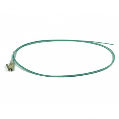Pigtail Fiberkabel, Multi mode, LC-PC, 1m, 50/125my, OM3, Aqua, LSZH, Simplex