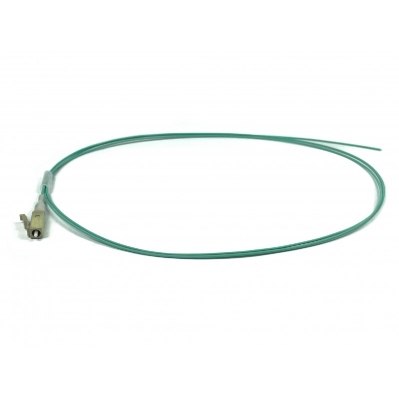 Pigtail Fiberkabel, Multi mode, LC-PC, 5m, 50/125my, OM3, Aqua, LSZH, Simplex