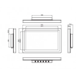 21.5" Panel PC ATEX/IECEX Zone2, Zone22 and C1D2/C2D2/C3 Certified Intel N2930