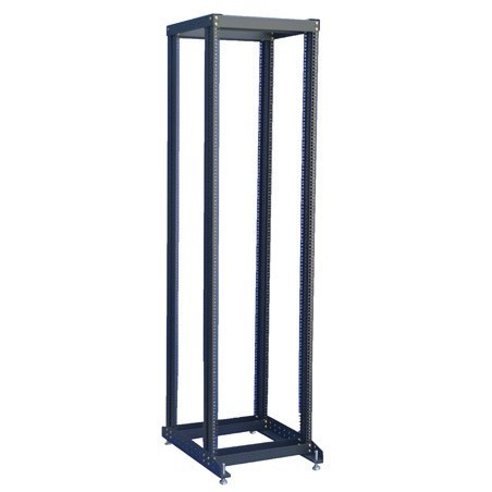 37U Open frame rack med hjul