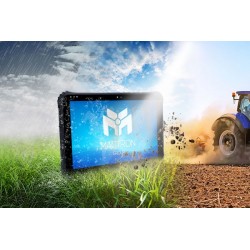 Robust 12,2" tablet-pc: Windows 11, IP65, stregkodescanner, GPS, RS232/485, touch, LAN, WIFI, MIL-STD-810G