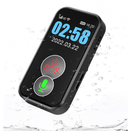 GPS tracker med SOS knap, optimeret til Smartphones