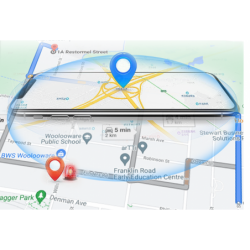 GPS tracker med SOS knap, optimeret til Smartphones