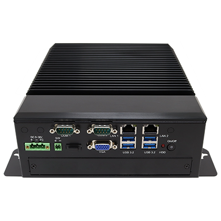 Embedded fanless pc i3,i5,i7 vision, din mount, wall mount gen. 9 AVS-502