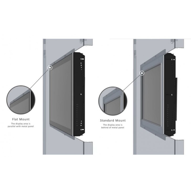 21,5" Open Frame TFT-skærm til medicinsk, maskinmonteret vesa, stativ, monteringsstøtte UL godkendt