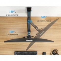 Full Motion Arm vægbeslag til 17-27 tv'er/skærme, VESA 75/100 mm