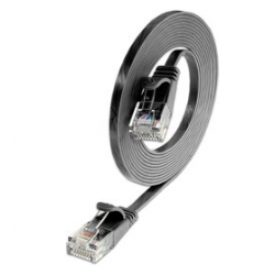 Cat. 6 U/UTP netværkskabel, slim, til Gigabit netværk