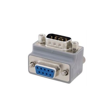 Serielt COM stik vinklet SUB-D db9 90º grader han hun adapter  DG909MF2-P L-COM