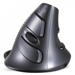 Ergonomisk trådløs USB mus - Undgå smerte i skulder og ryg