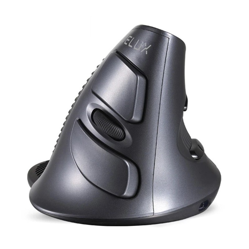 Ergonomisk trådløs USB mus - Undgå smerte i skulder og ryg