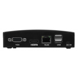 Mini NVR 4CH 5MP til IP-kamera videooptager H.265