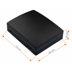 Mini NVR 4CH 5MP til IP-kamera videooptager H.265