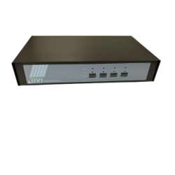4 PORTS DVI KVM omskifter  PS2