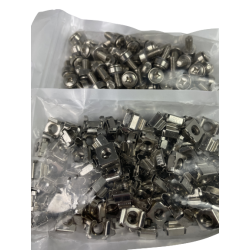 100pcs Screws & Nuts for Industrial Cabinets