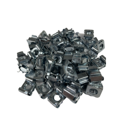 møtrikker til industrikabinetter og rackskabe, M6