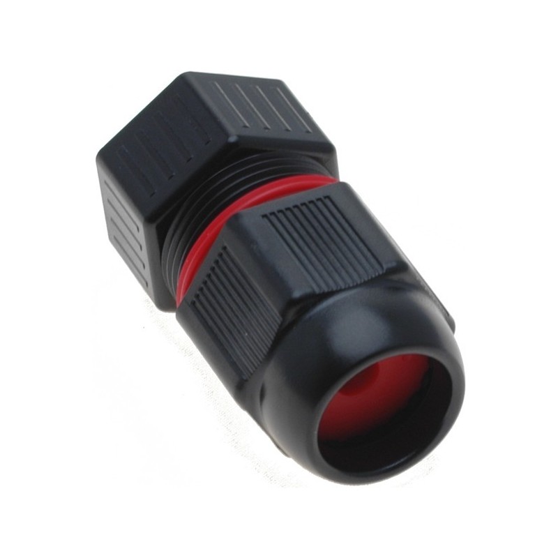 Vandtæt RJ45-stik med 21 mm gevind til chassisbrug