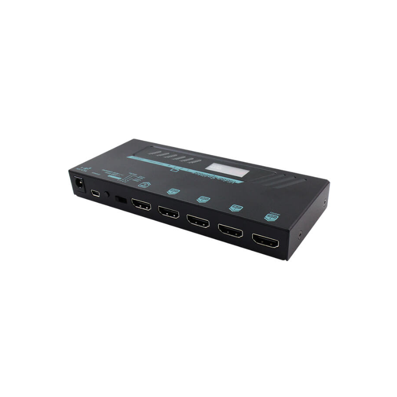 4 ports HDMI 4K60Hz splitter, HDMI2.0, HDCP2.2, EDID