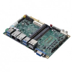Indbygget CPU-kort - 3.5 i5 Gen. 8/9, VGA, DP, HDMI, LVDS, Triple Display Support, 2xRJ45, 6xUSB, 4xCOM