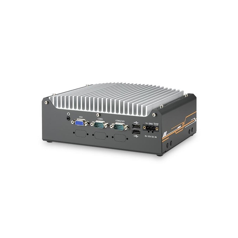 Blæserløs PC Gen 12/13 ethernet 2.5Gbe, TPM 2.0, MIL-STD-810H, MIL-STD-810H EMC CE/FCC Klasse A, EN 55032 og EN 55035