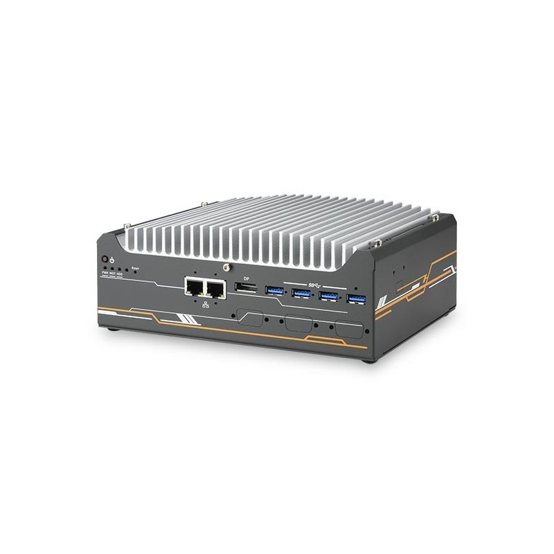 Blæserløs PC Gen 12/13 ethernet 2.5Gbe, TPM 2.0, MIL-STD-810H, MIL-STD-810H EMC CE/FCC Klasse A, EN 55032 og EN 55035